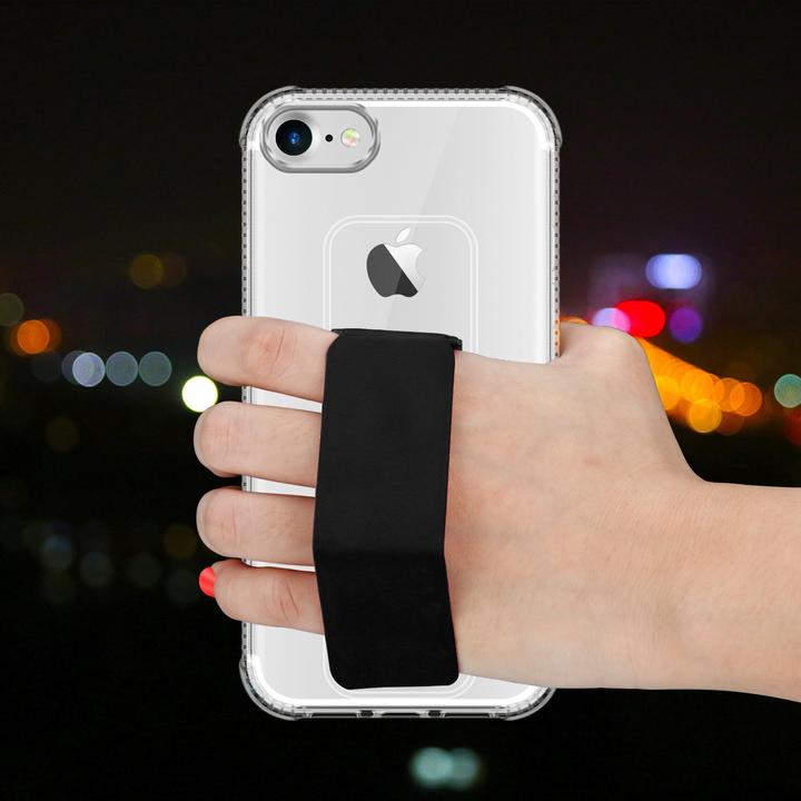 Actual product image Cadorabo Case for Apple iPhone 7 / 7S / 8 / SE 2020 in TPU with holder LM167 Style (Apple iPhone 7, Apple iPhone SE (2nd Gen))