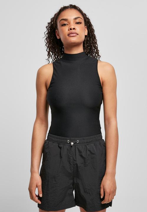 Immagine prodotto Urban Classics Body donna senza maniche con collo alto a costine (4XL)
