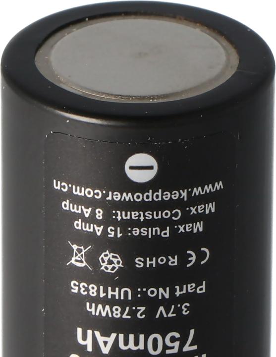 Immagine prodotto Keeppower Akku IMR18350 (1 pz., 18350, 750 mAh)