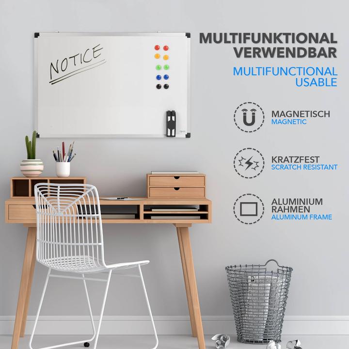 Produktbild Master of Boards Whiteboard-Set (60 x 90 cm)