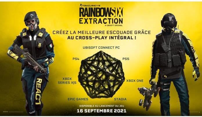 Produktbild Ubisoft Tom Clancy's Rainbow Six : Extraction (PS4, FR)