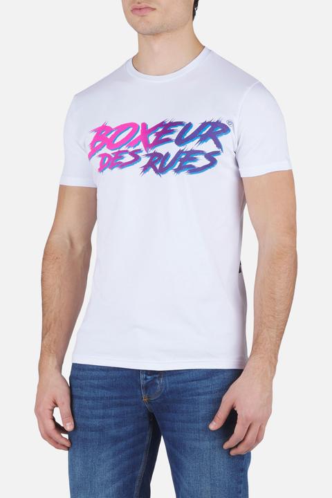 Actual product image Boxeur des Rues Round Neck Printed T-Shirt (S)