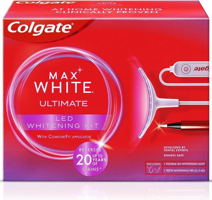 Immagine prodotto Colgate Kit sbiancante Max White Ultim (Luce LED)