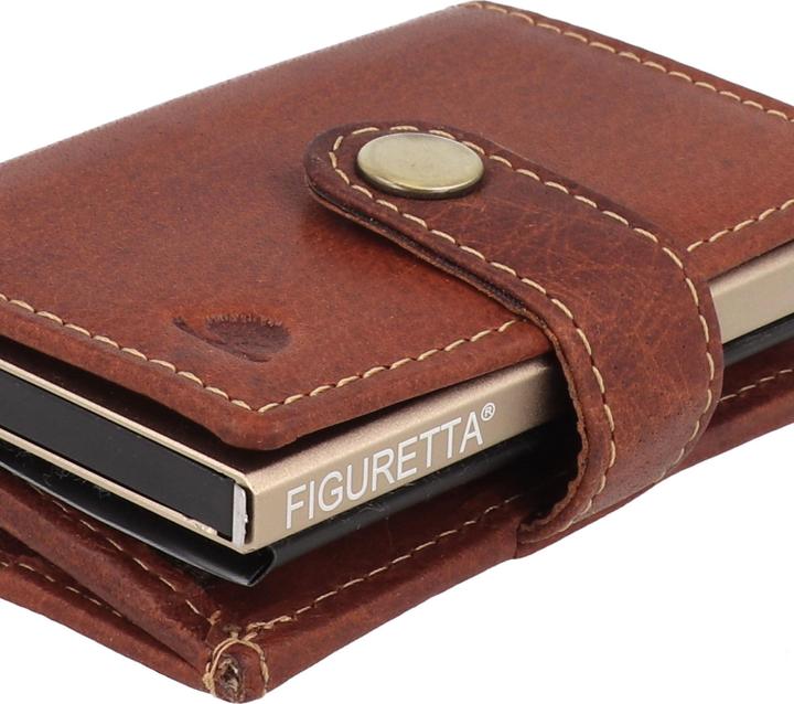 Actual product image Greenburry Vintage Geldbörse RFID Schutz Leder 10 cm