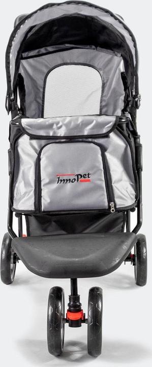 Image du produit InnoPet Buggy All Terrain, noir / argent (Chat, Chien, Pliable)