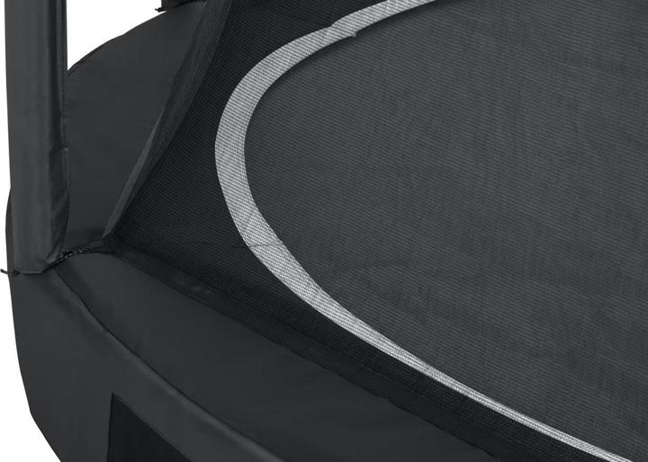 Immagine prodotto Salta Premium Ground - trampolino autogestito con rete a vela - 251 cm - Zwart (251 cm)