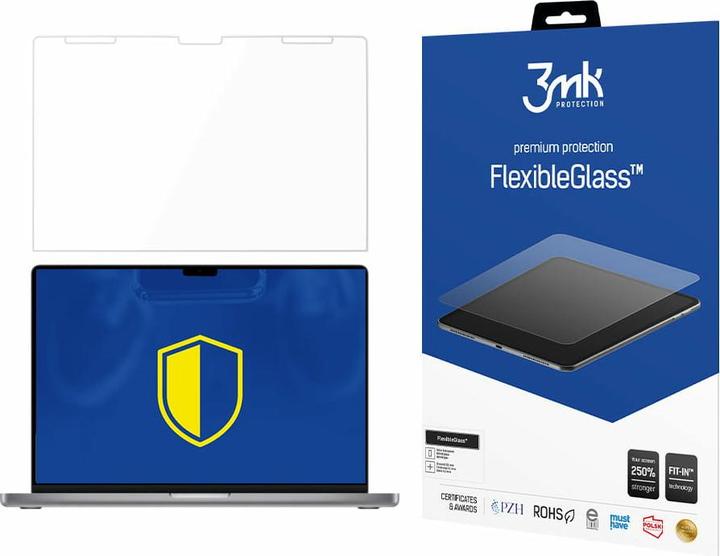 Produktbild 3MK hybrid glass Flexible 2.5D Tablet for Apple MacBook Pro 16" 2021 (14")