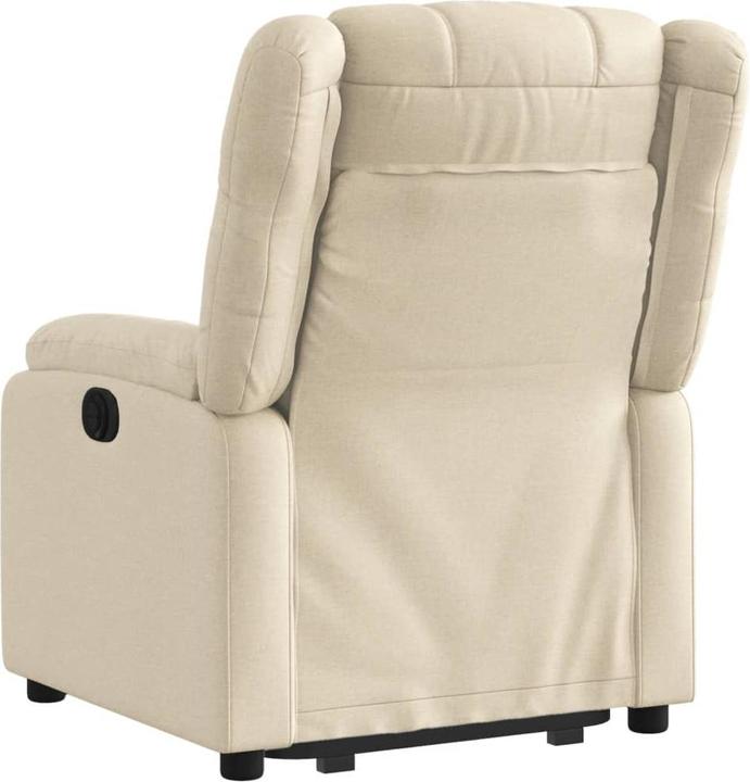 Produktbild VidaXL Relaxsessel mit Aufstehhilfe Elektrisch Fernsehsessel Sessel Creme Stoff