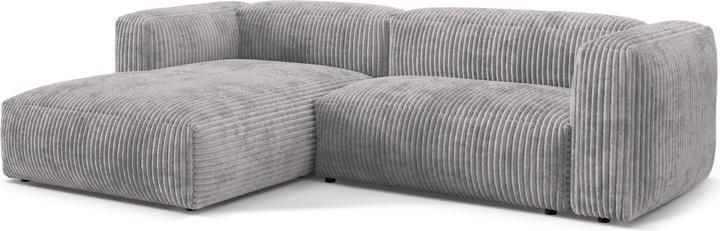 Actual product image Micadoni Modular Left Corner Sofa, "Martina", 2 Seats, 283x176x75 Made in Europe (Corner sofa)