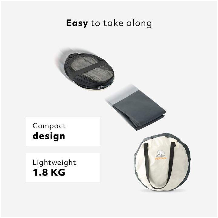 Actual product image Deryan Reisebett und Spielzelt Baby Luxe