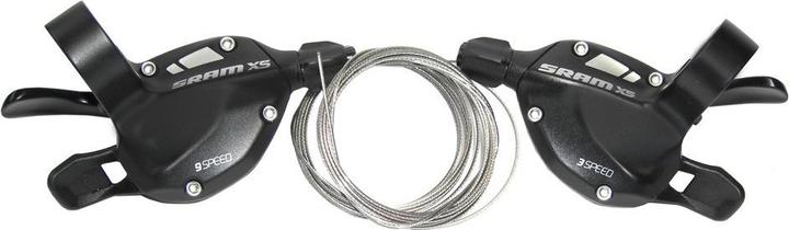 Actual product image Sram X5 trigger shift lever, 9-speed/3-speed, black