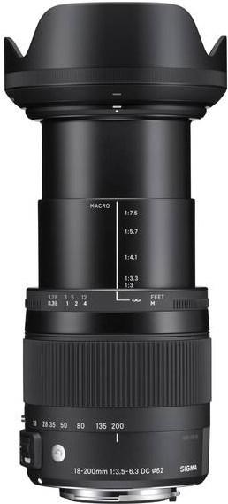 Actual product image Sigma 18-200mm f/3.5-6.3 DC Macro OS HSM (C), Nikon F DX (Nikon DX, APS-C / DX)