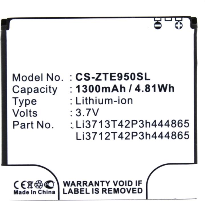 Actual product image AGI 87443 - Battery/Battery - Black - Lithium-Ion (Li-Ion) - 1150 mAh - 3.7 V - 43 m