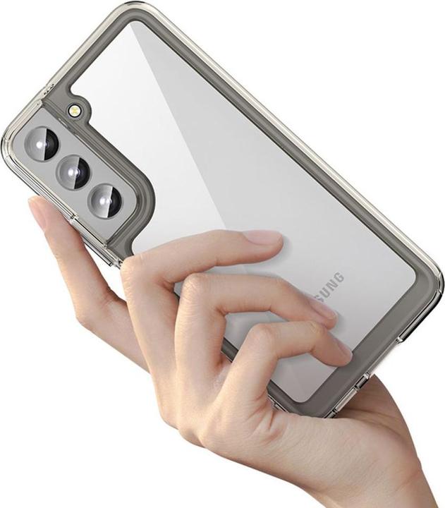 Actual product image Hurtel Outer Space Case for Samsung Galaxy S23 cover with a flexible frame blue (Samsung Galaxy S23)