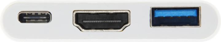 Actual product image equip USB type C to (USB-C, 3 Ports)