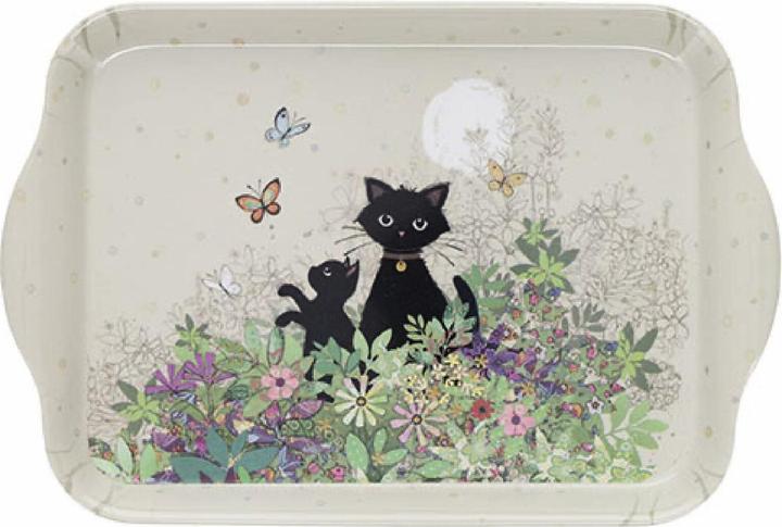 Image du produit Sara Miller Plateau de service - Collection Bug Art Maman chat