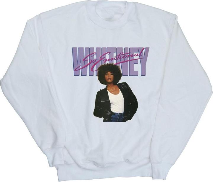Whitney Houston So Emotional Album Cover Sweatshirt (XL)
