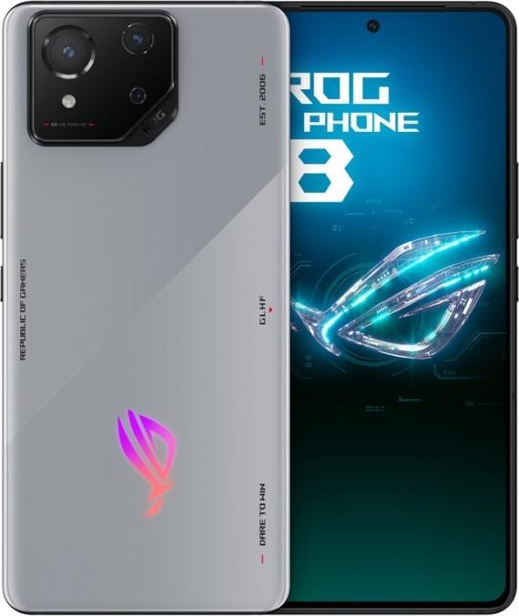 Immagine prodotto ASUS ROG Phone 8 (256 GB, Grigio ribelle, 6.78", Doppia SIM, 50 Mpx, 5G)