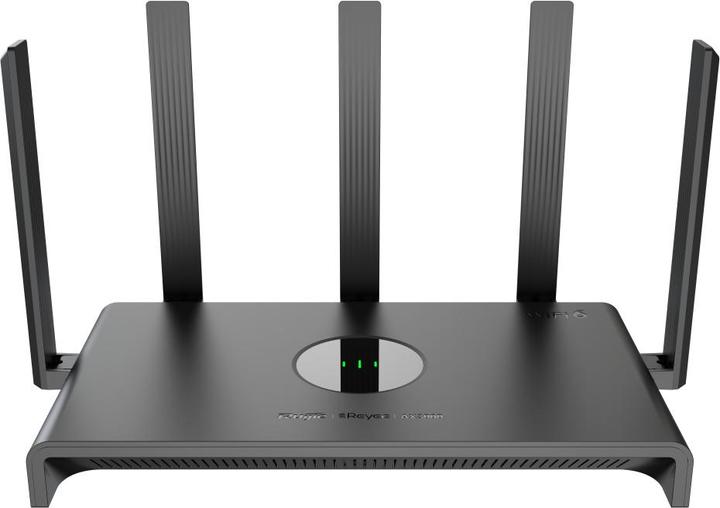 Actual product image Ruijie AX3000 Dual-band Gigabit Wi-Fi 6 Gaming Router. Next-Gen Gigabit Wi-Fi 6 Speedâ2402 Mbps on 5 GHz
