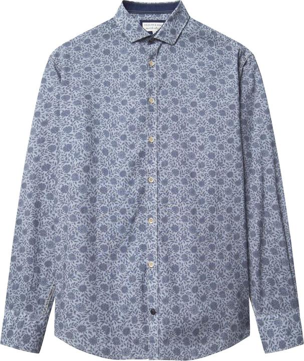 Colours & Sons Langarmhemd Shirt Printed