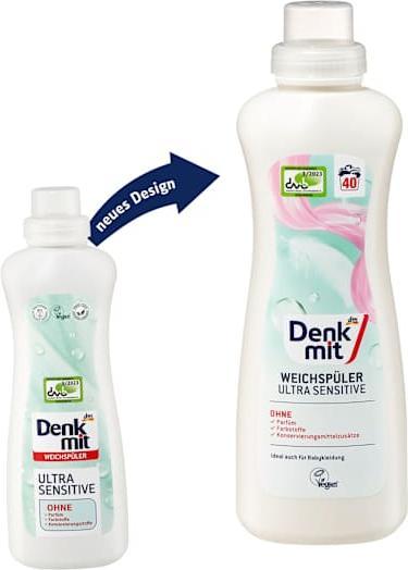 Actual product image dm Denkmit Fabric softener Ultra Sensitive (40 Washing cycles)