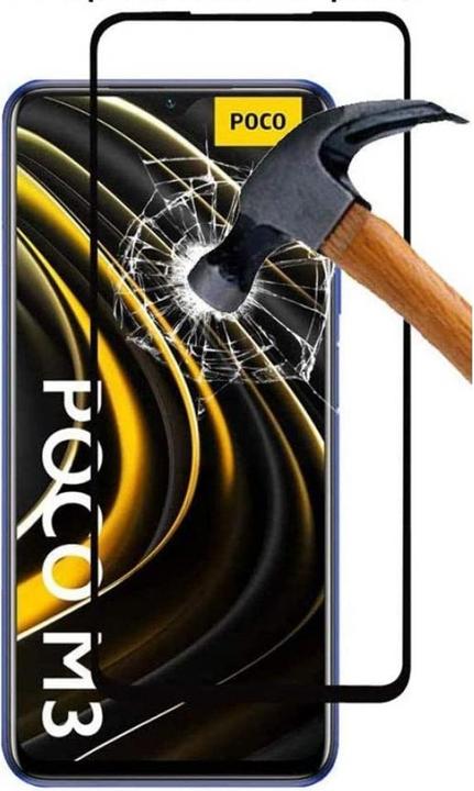 Immagine prodotto Screenguard Xiaomi Poco M3 Pellicola protettiva di vetro a schermo intero 2.5D 9H (1 Pezzo/i, Xiaomi Poco M3)