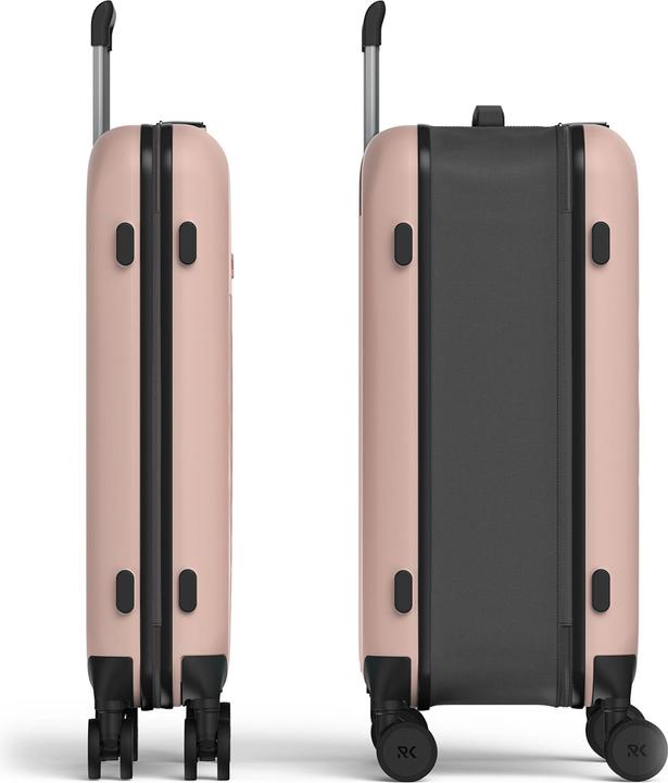 Actual product image Rollink Harde suitcase / Trolley / Travel case - Vega 360 - 65 cm - Rose (80 l, M (50 - 90l))