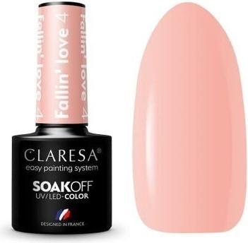 Immagine prodotto Claresa Smalto UV Fallin Love 5ml - Confezione da 4 (Rosa, Vernice UV gel)