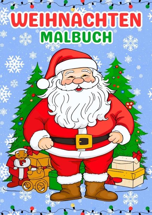Malbuch Weihnachten