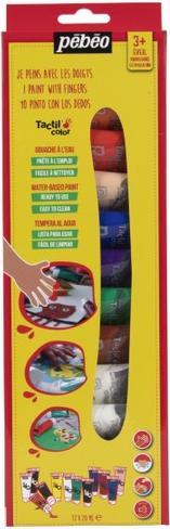 Image du produit Pebeo Tactilcolor Set Découverte 12 Tubes (20 ml)