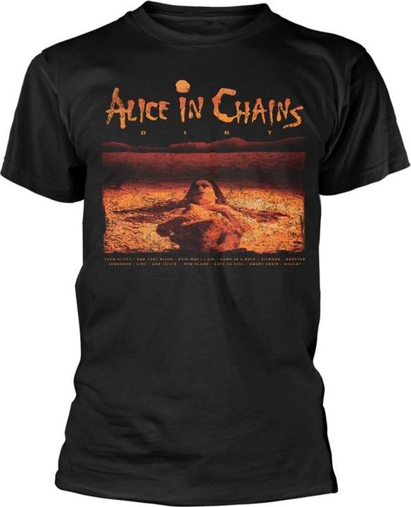 Immagine prodotto Alice In Chains Dirt Maglietta Elenco delle Tracce Adulto Unisex (XL)