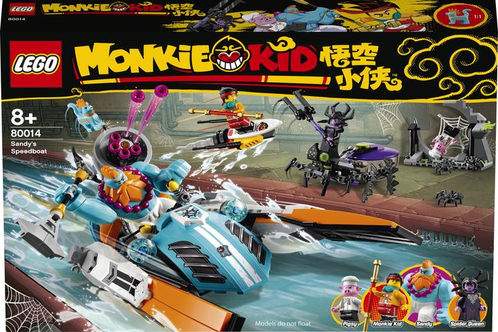 Actual product image LEGO Monkie Kid Sandy's Speedboat (80014, LEGO Monkie Kid)