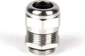 Actual product image Rs Pro M20 x 1.5 Cable Gland With Locknut, Nickel