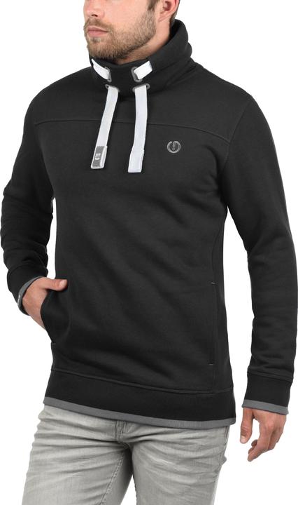 Immagine prodotto Solid Benjamin Felpa Maglione Pullover Da Uomo Con Collo Alto Fodera In Pile (S)