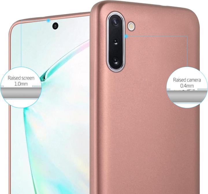 Actual product image Cadorabo TPU Matt Metallic Cover (Samsung Galaxy Note 10)