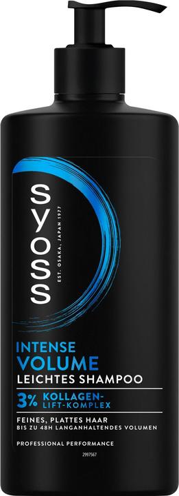 Syoss Shampoo Intense Volume 440ml (440 ml, Flüssiges Shampoo)
