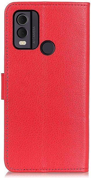 Actual product image MU Classic Litchi Leather Bookcover Series (Nokia C22)