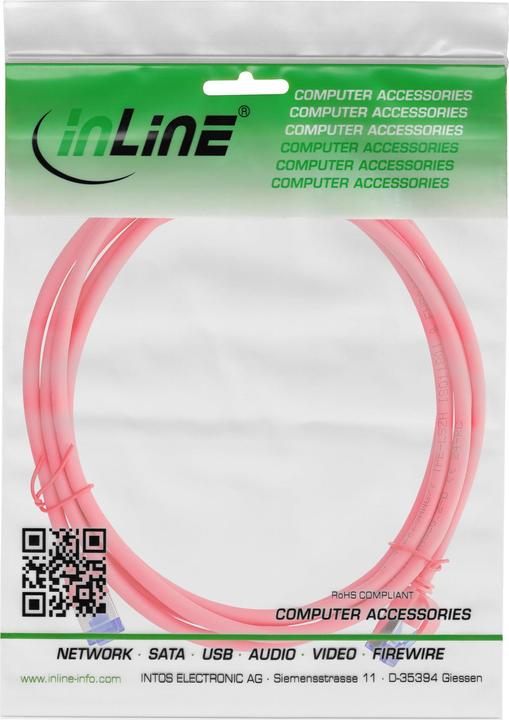 Produktbild InLine Patchkabel Slim (S/FTP, CAT6a, 7.50 m)