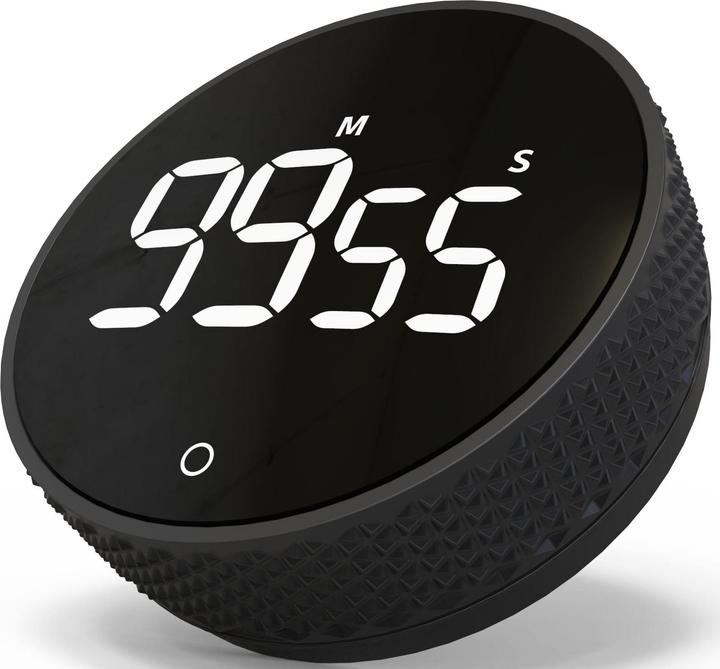 Produktbild Dayhome Digitaler Timer/Stoppuhr YT6712-SW, mit Magnet, schwarz