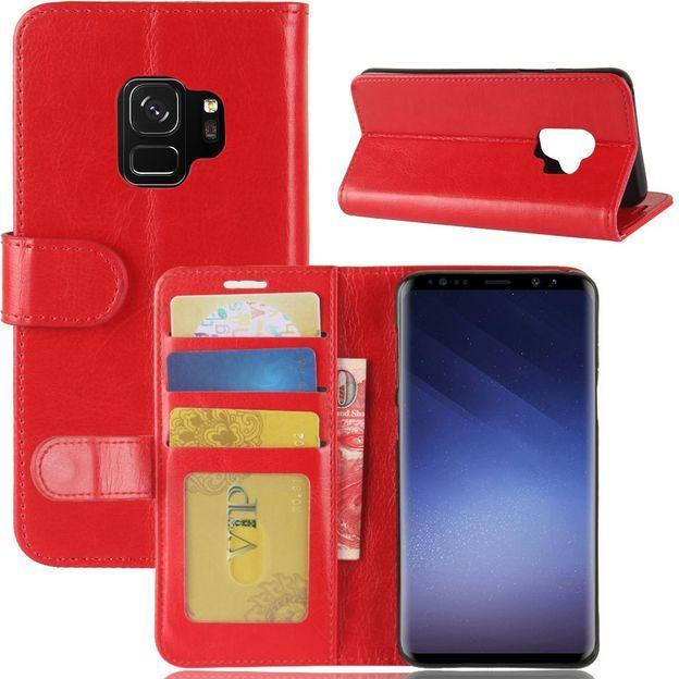 Actual product image MU Classic Crazy Horse Leather Cover (Samsung Galaxy S9+)