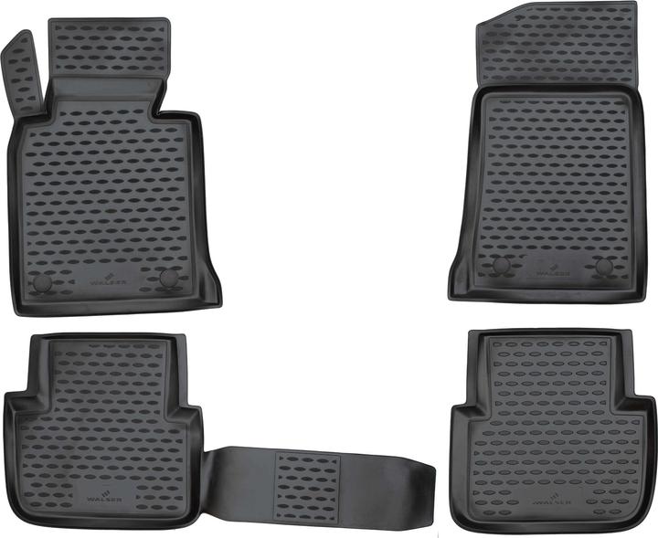 Produktbild Walser Gummimatten XTR für BMW 3 (E46) 12/1997-07/2005, BMW 3 Touring 06/1999-07/2005 (2 Vordermatten + 2 Rückmatten)