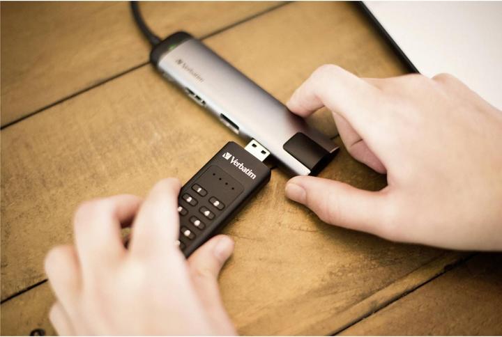 Image du produit Verbatim Keypad Secure (128 Go, USB-A)