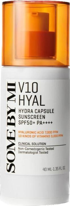 Actual product image Some By Mi V10 Hyal Hydra Capsule Sunscreen SPF50+ 40ml (Suntan cream, SPF 50+, 40 ml)