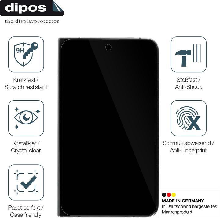 Immagine prodotto Dipos Anti-Shock Pellicola Protettiva (1 Pezzo/i, Google Pixel Fold)