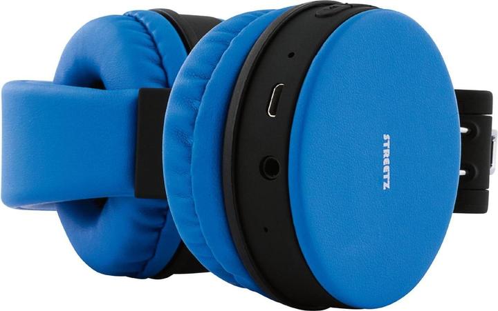 Actual product image Streetz BT200 (No noise cancelling, 22 h, Wireless, Cable)
