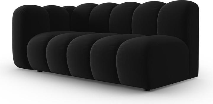Actual product image Micadoni Velvet Left Modular Sofa, "Lupine", 3 Seats, 175x95x70Made in Europe (2 person sofa, 3-seater, 4-seater)