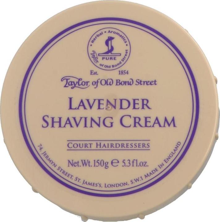 Actual product image Taylor of Old Bond Street Lavender Shaving Cream (Shaving cream)