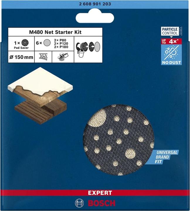 Produktbild Bosch Professional Zubehör Expert M480 Starter-Set (80, 120, 180)