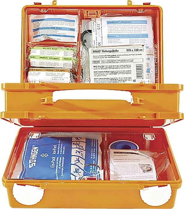 Produktbild Söngen Erste-Hilfe-Koffer Quick-CD Joker, DIN 13157, 3 Ebenen, m. Drehverschlüssen, inkl. Wandhalterung (Erste Hilfe Set Zubehör)