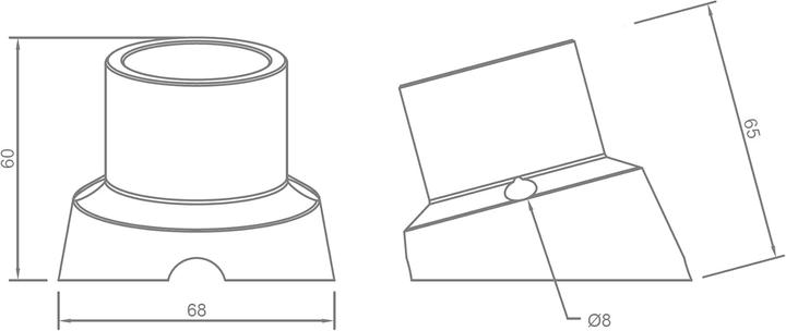Image du produit Amarcords Schräge Decken-/Wandleuchten E27 (3 Stück)